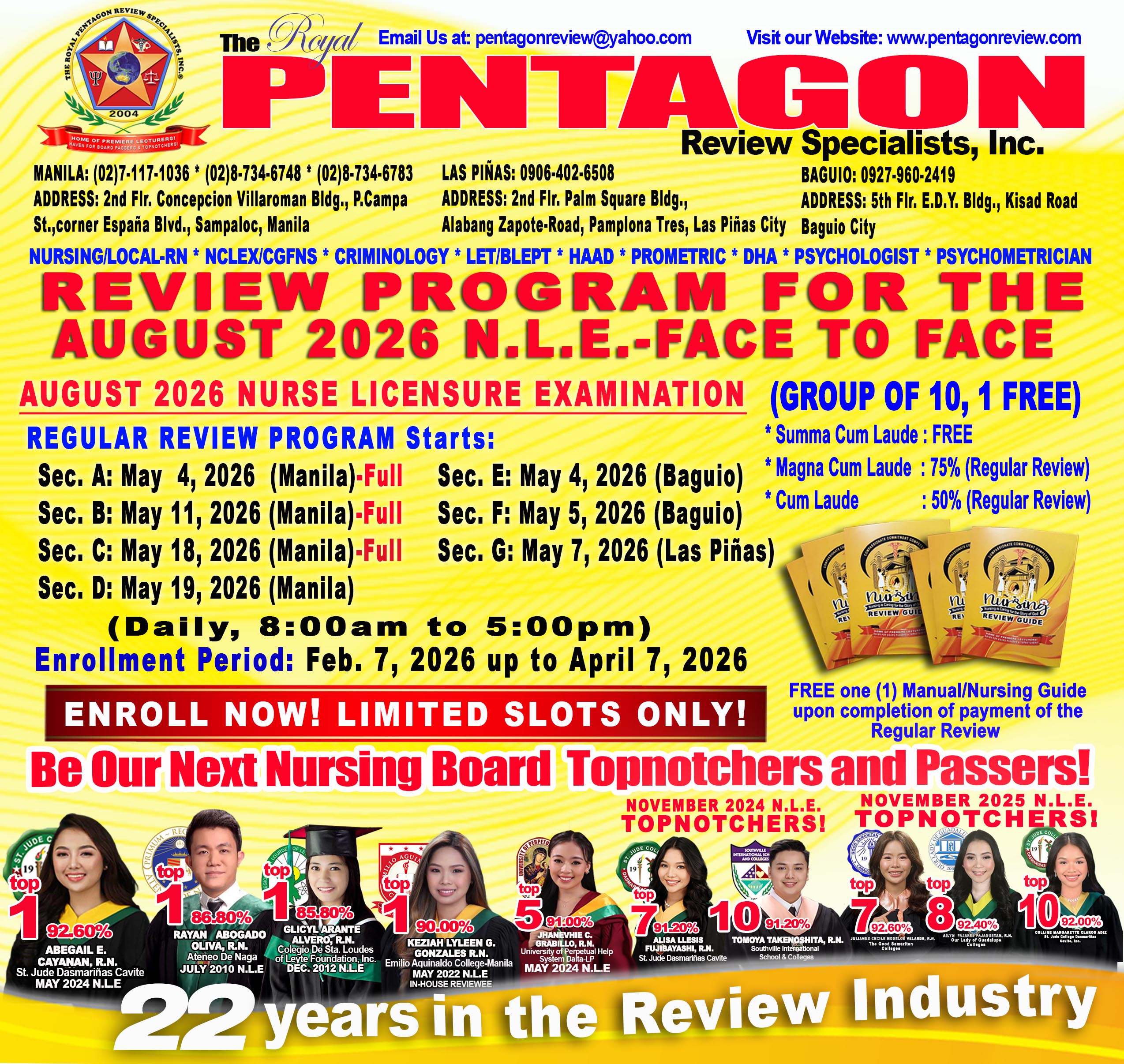 LOCAL RN SCHED AUG 2026 NLE-ALEX REVISED